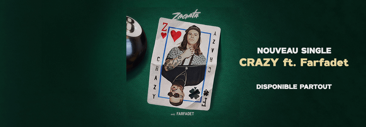 “CRAZY": AN EXPLOSIVE MIX OF STYLES BY ZAGATA AND FARFADET