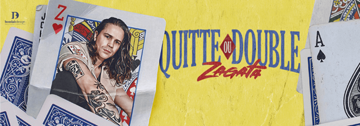 ZAGATA PRESENTS HIS SOPHOMORE ALBUM : QUITTE OU DOUBLE