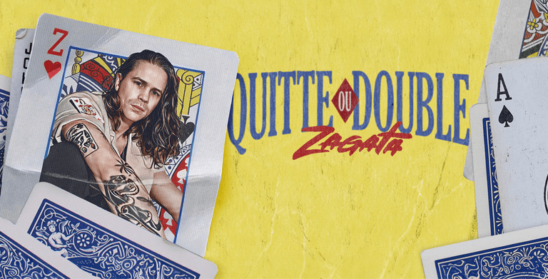 ZAGATA PRESENTS HIS SOPHOMORE ALBUM : QUITTE OU DOUBLE